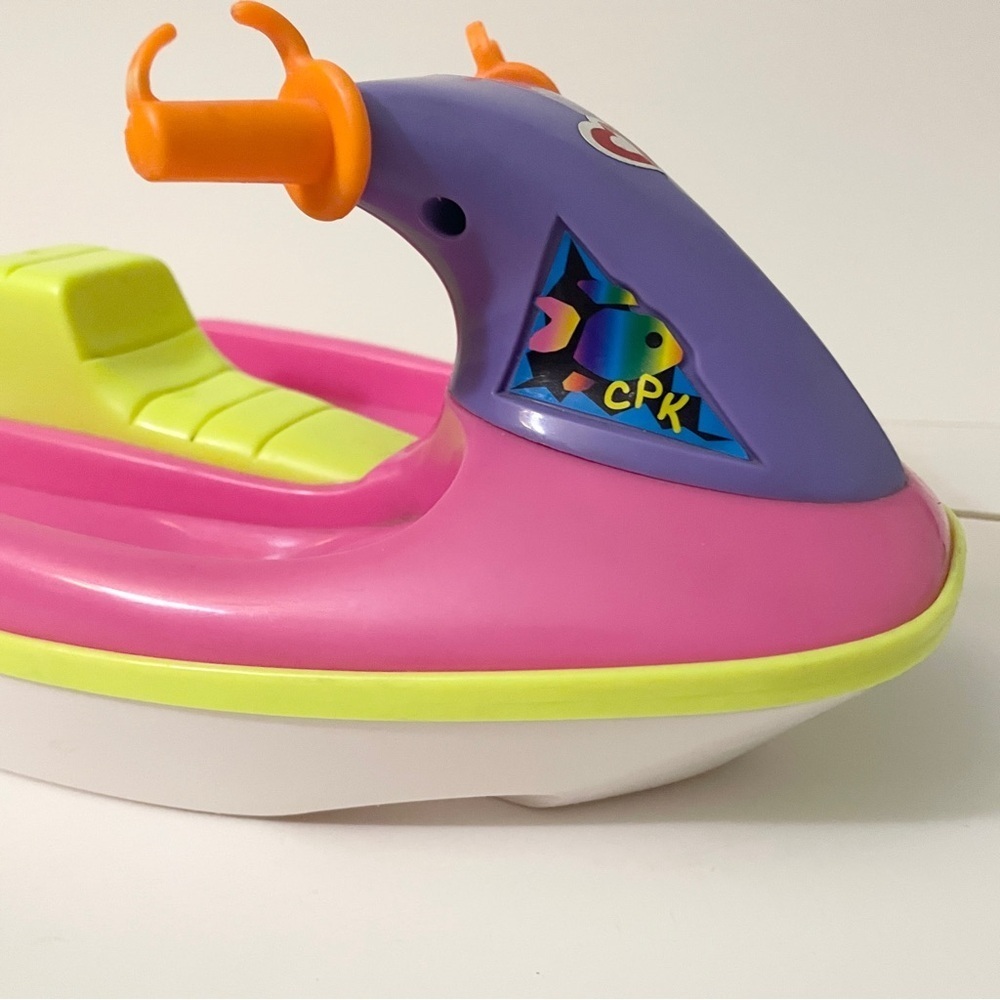 VTG 1997 Cabbage Patch Kids Splash n Fun Jet Ski Wave Cruiser & Dolphin - Picture 10 of 16